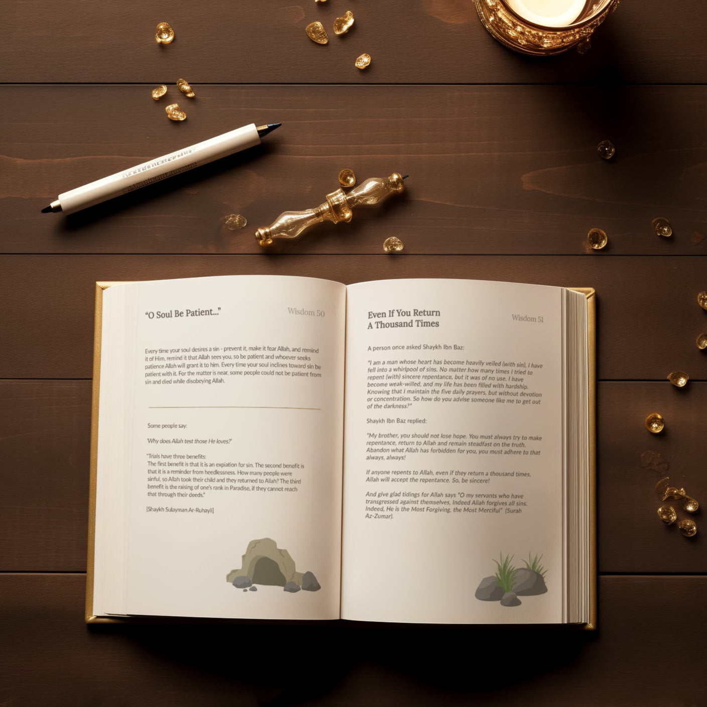 Islamic Repentance Tracker & Daily Reflection Muslim Quran Journal | Build Healthy Habits & Strengthen Your Imaan