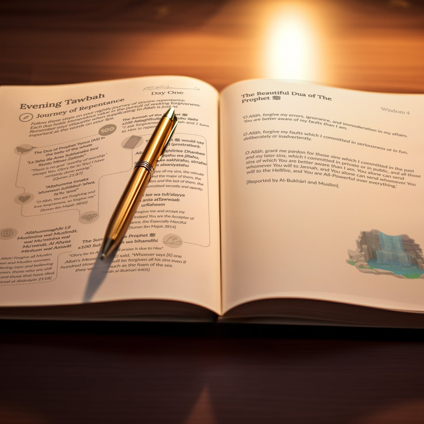 Comin Soon! - Islamic Repentance Tracker & Daily Reflection Muslim Quran Journal | Build Healthy Habits & Strengthen Your Imaan