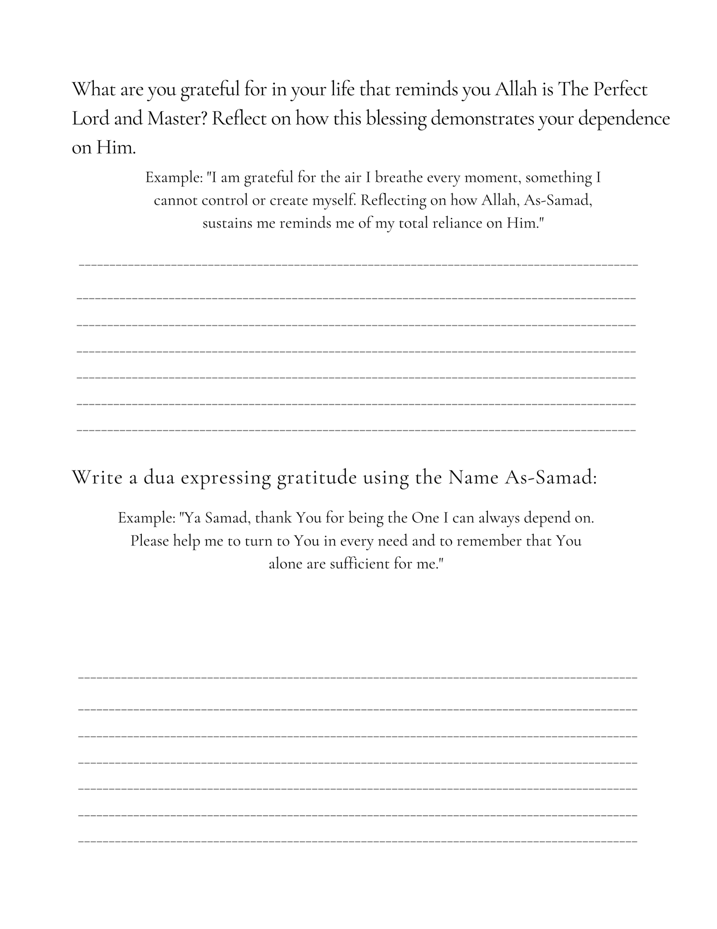 Digital Islamic Gratitude Journal on the 99 Names of Allah - Guided E-Book Two (33 of 99 Names) | Quran Journal | Muslim Eid & Ramadan Gift