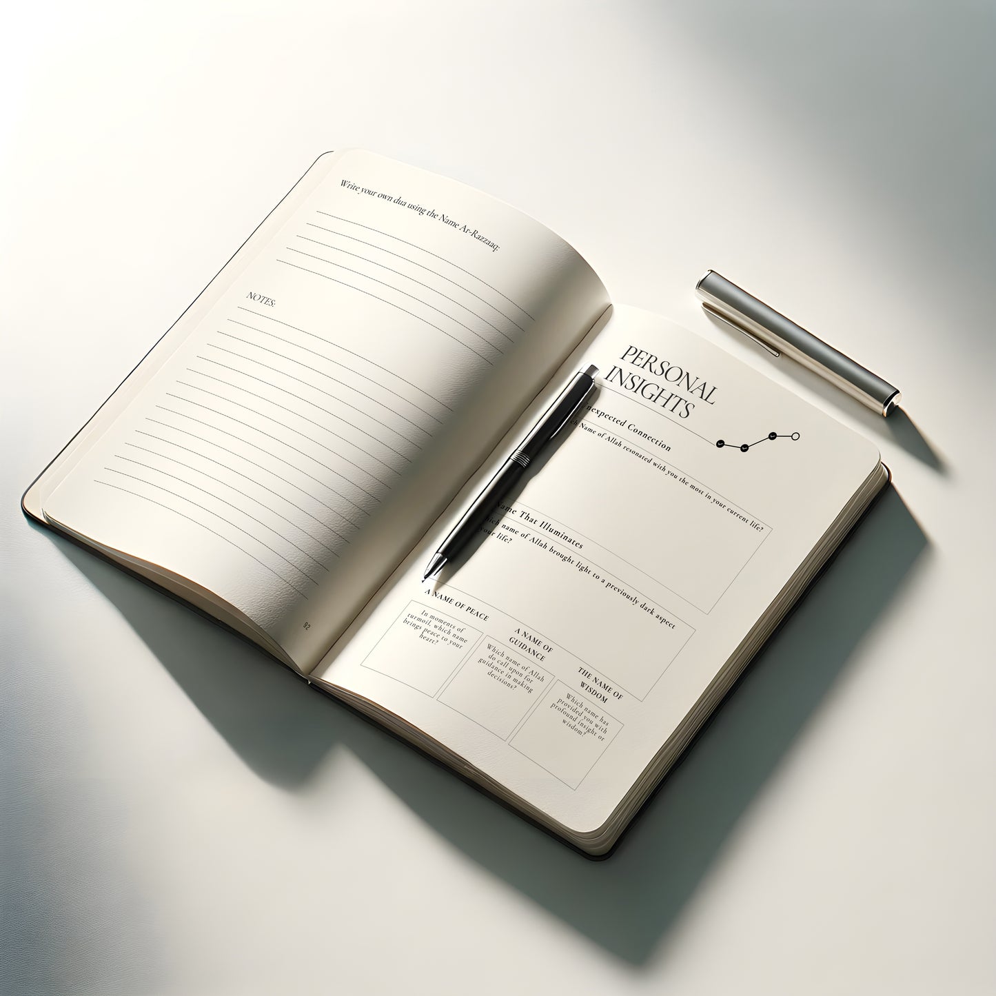 99 Names of Allah Reflection Journal 1 - Islamic Spiritual Diary for Personal Growth and Faith Deepening (33 of 99 Names)