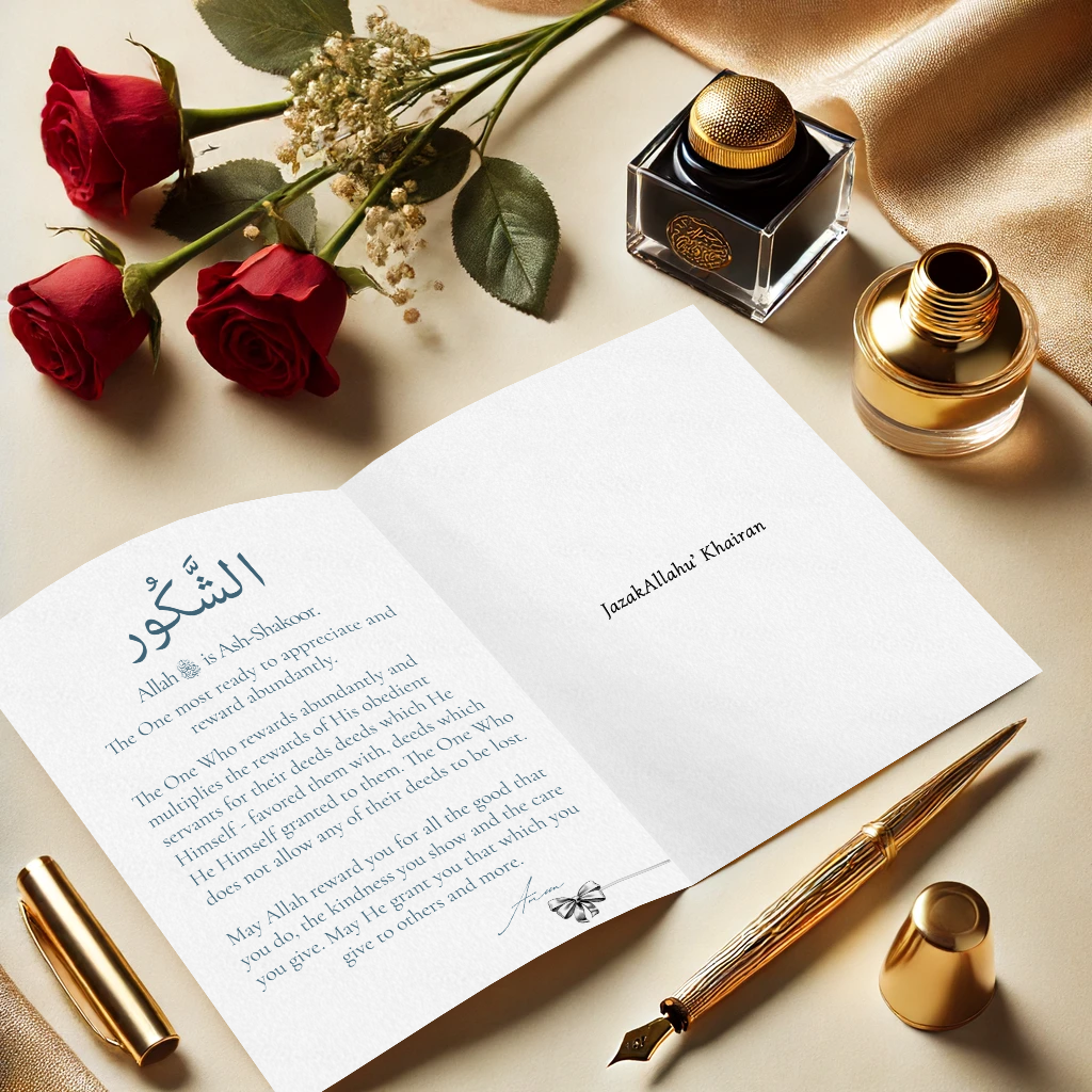 Royal Blue: I Appreciate You Card