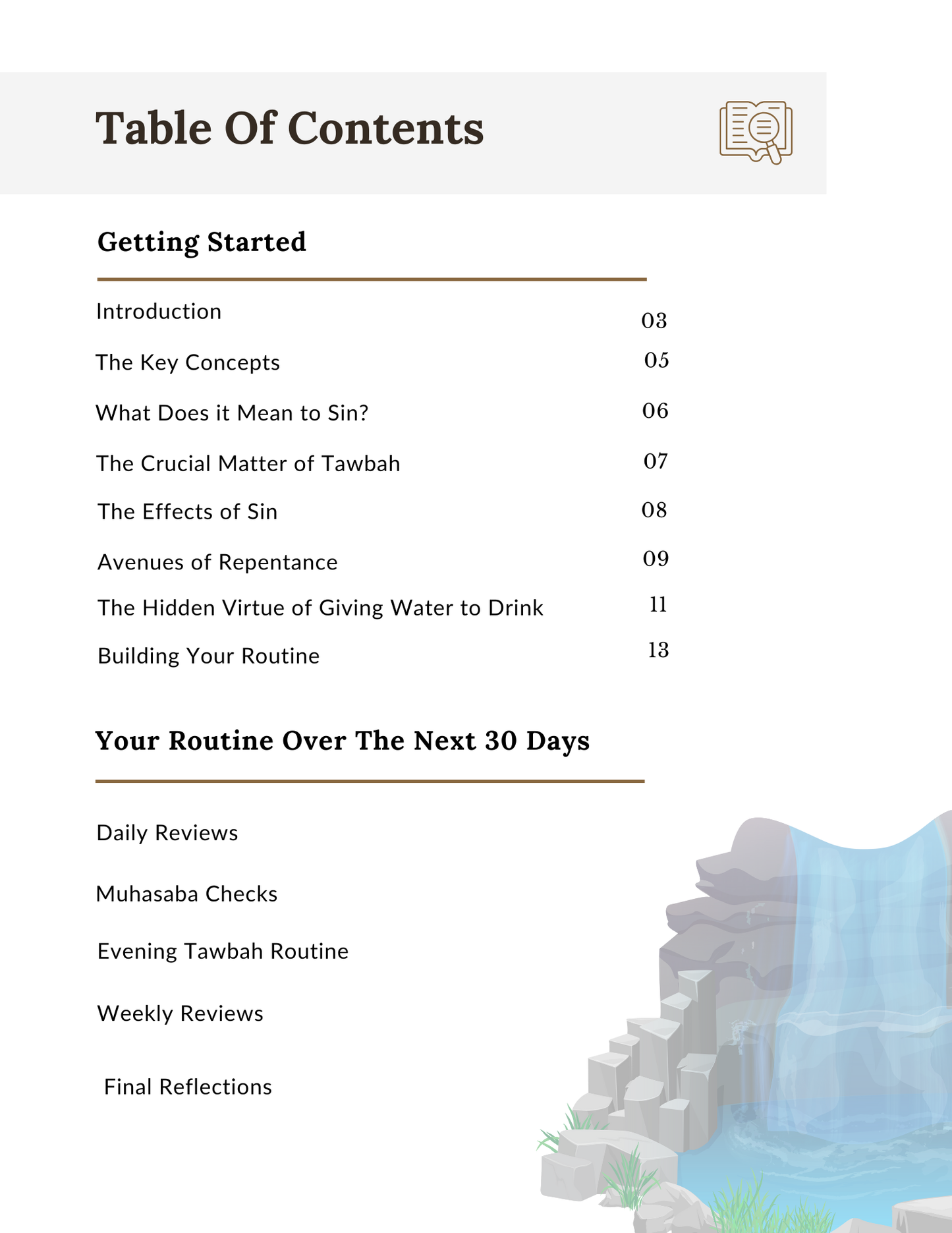 Comin Soon! - Islamic Repentance Tracker & Daily Reflection Muslim Quran Journal | Build Healthy Habits & Strengthen Your Imaan