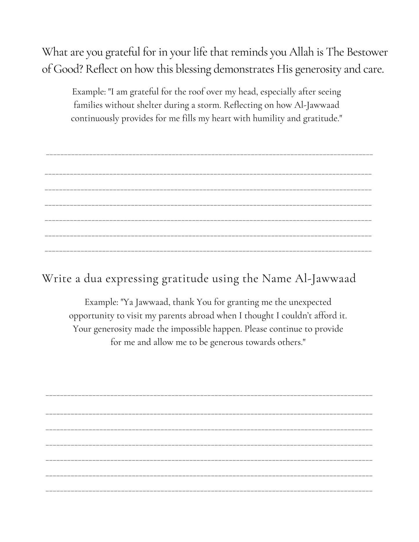 Digital Islamic Gratitude Journal on the 99 Names of Allah - Guided E-Book Three (33 of 99 Names) | Quran Journal | Muslim Eid & Ramadan Gift