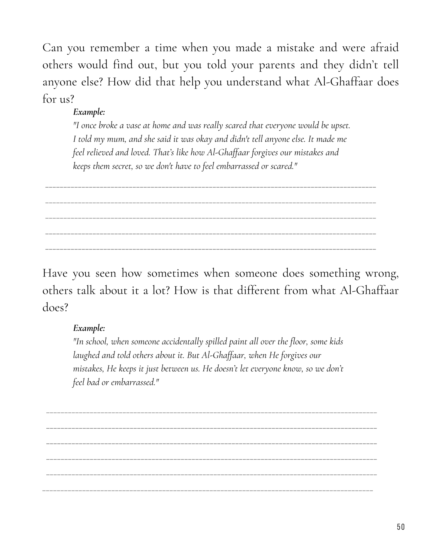 Islamic Kids Journal on the 99 Names of Allah Journal 2 - Quran Diary for Personal Growth and Faith Deepening (33 of 99 Names)
