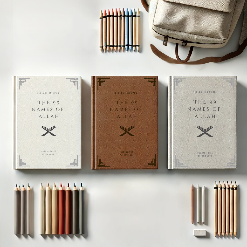 99 Names of Allah All 3 Set Journal Bundle