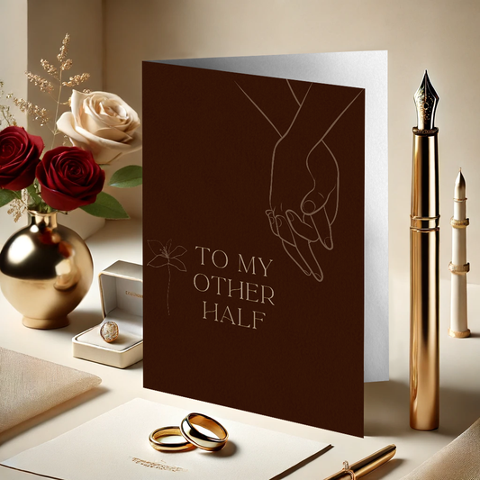 Cherished Moments for Husband & Wife - Other Half Card