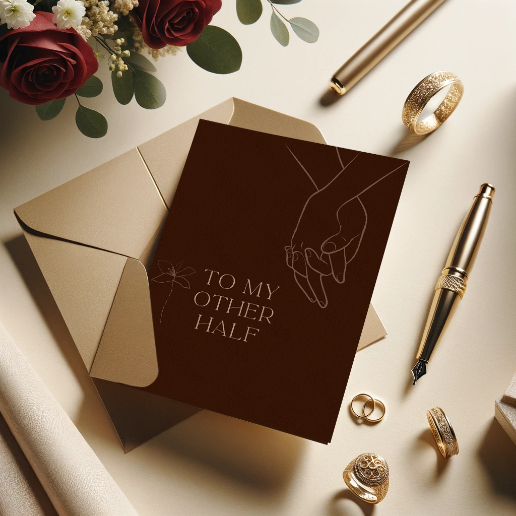 Cherished Moments for Husband & Wife - Other Half Card