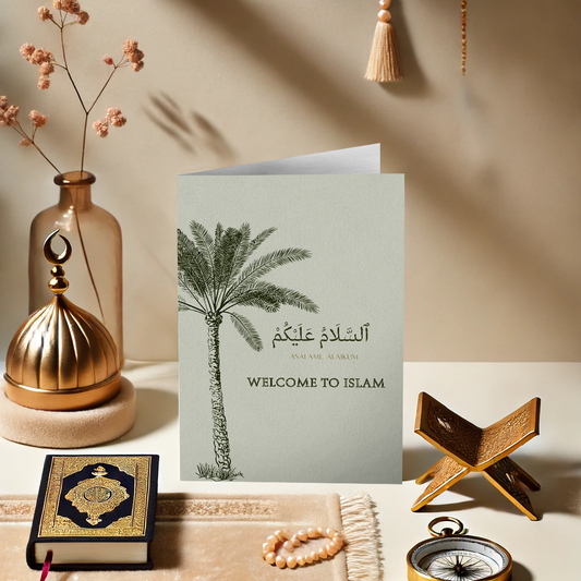 Welcome to Islam - Shahada Card